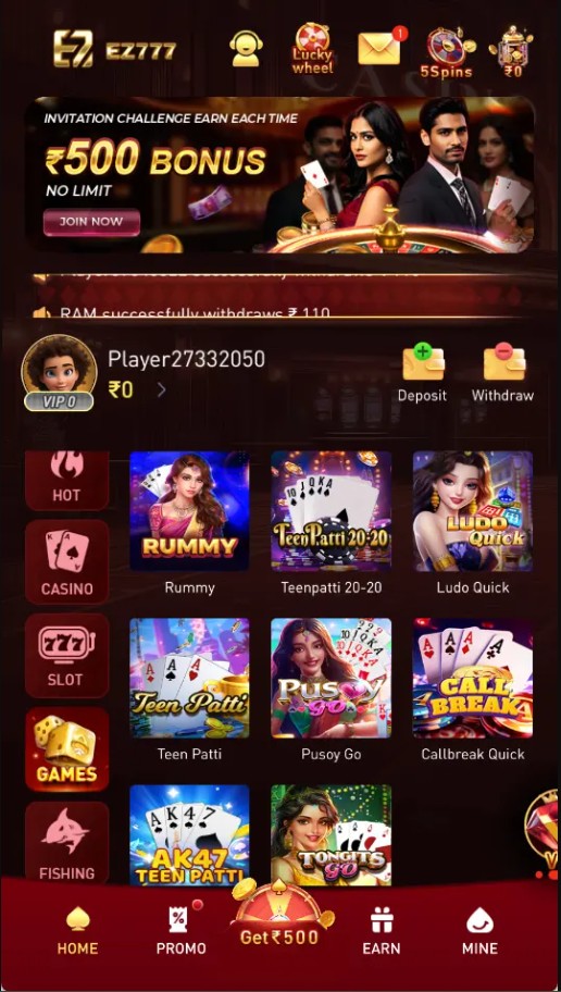 EZ777 Hot Games
